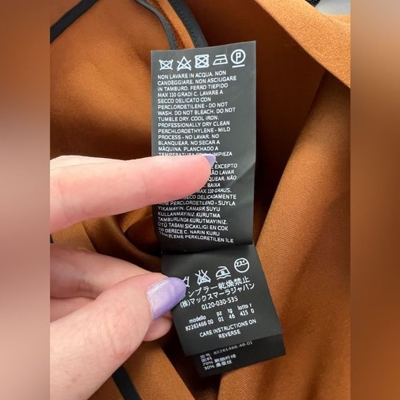 MaxMara Pianoforte A-Line Dress Vintage Inspired 12 - Picture 8 of 9